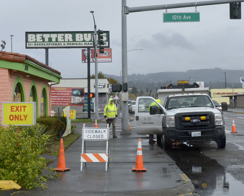 Longview sidewalk repairs